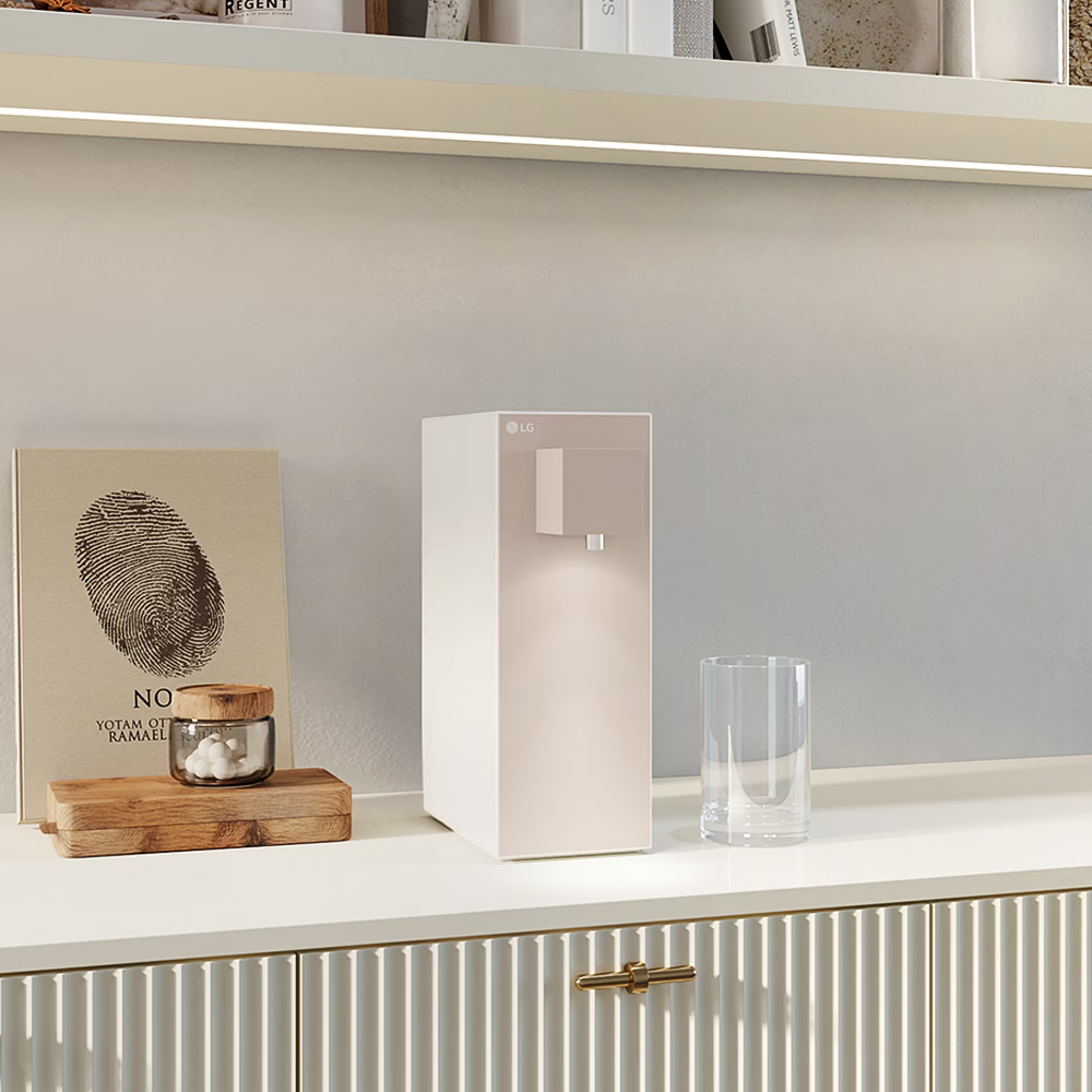 LG 퓨리케어 오브제컬렉션 정수기 WD121MNB (라이트온, 정수전용)