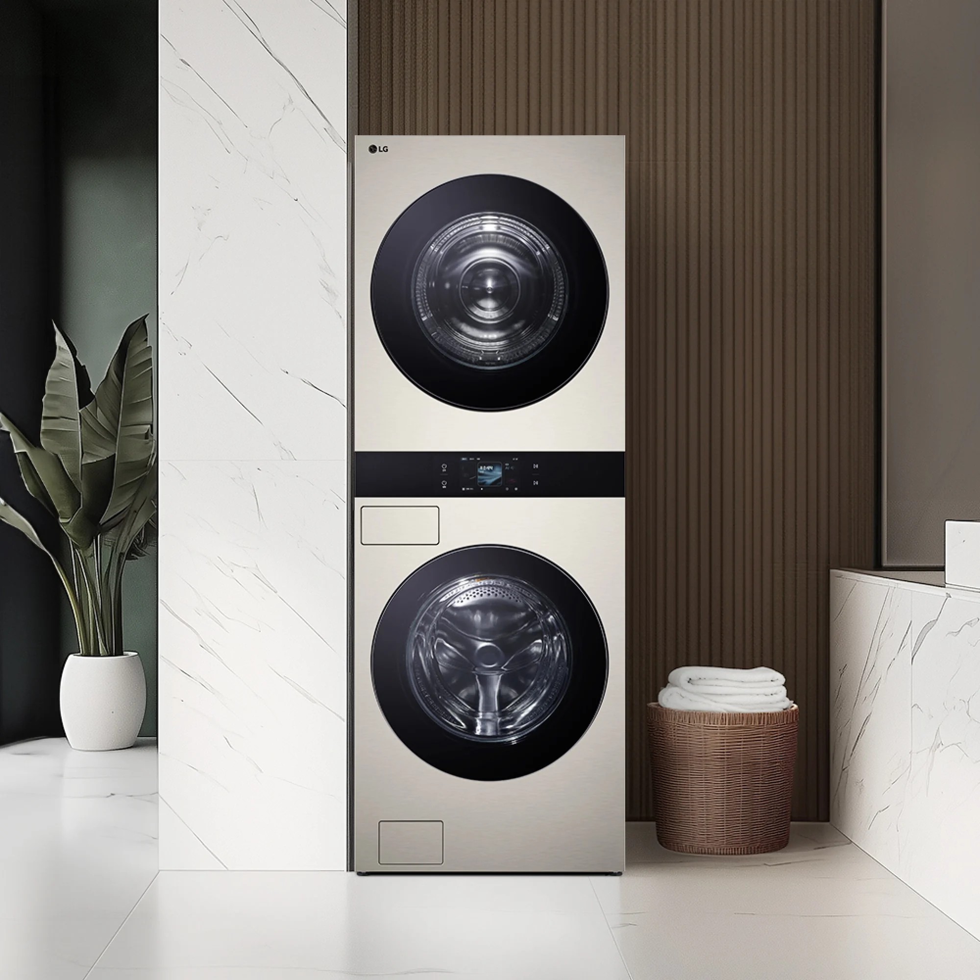 LG 트롬 AI 오브제컬렉션 워시타워 25/25kg